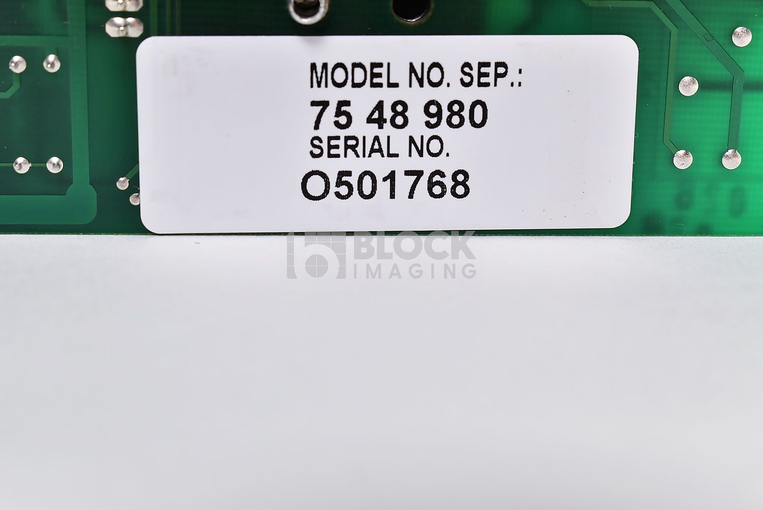 7548980 - Siemens - MRI - System Separator SEP 005 | Block Imaging